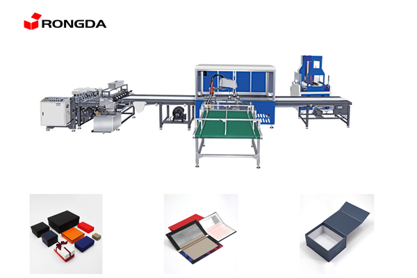 CB800 semi-automatic robot positioning carton mach 