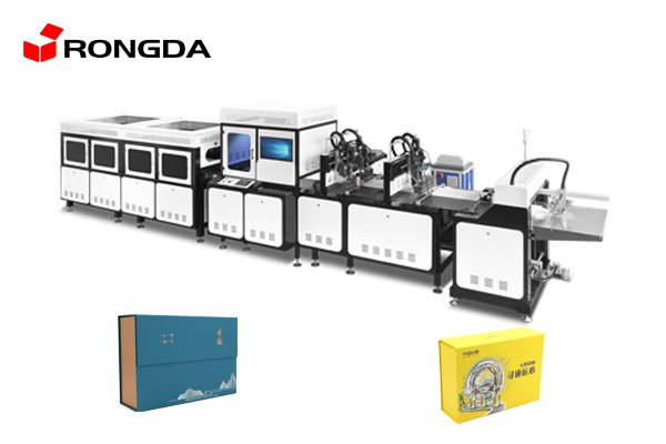 New Product-ZRL800 Collapsible box making machine 